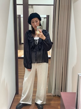 「F by ROSSO（エフバイロッソ）のアイテム」を使った、itsk1215さん（レディース・154cm）の秋コーディネート