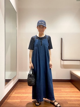 「RODE SKO（ロデスコ）のアイテム（サンダル）」を使った、itsk1215さん（レディース・154cm）の夏コーディネート