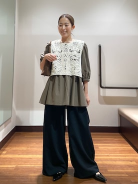 「イエベ春」｜shokoさん（レディース・154cm）の秋コーディネート