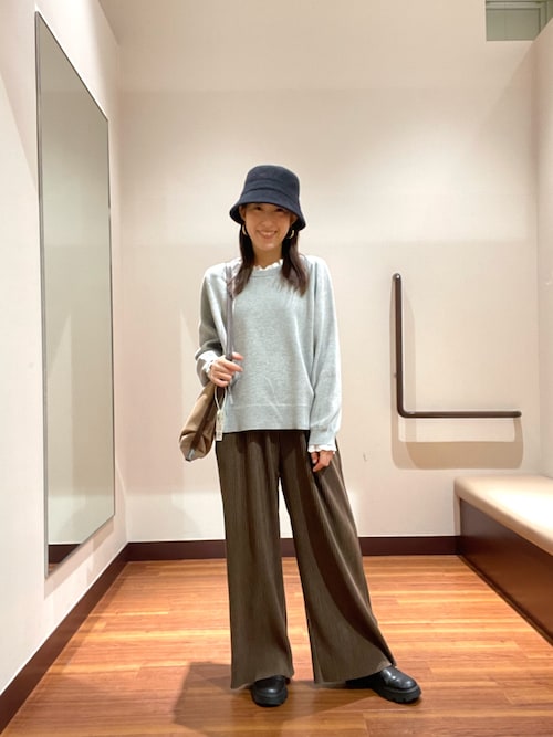 セール】ミラノリブフリルドッキングニット（ニット/セーター）｜ITEMS