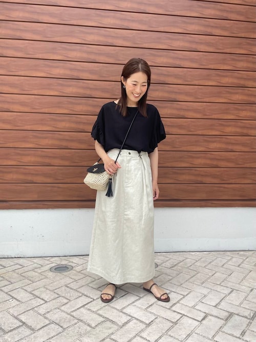 新品タグ付 Arpege story コットンタックスカート SSサイズ 専用 美品 Arpege story コットンタックスカート SSサイズ