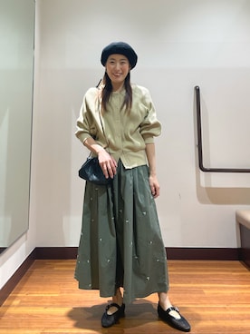 「URBAN RESEARCH Sonny Label（アーバンリサーチサニーレーベル）のアイテム（シューズ）」を使った、shokoさん（レディース・154cm）の春コーディネート