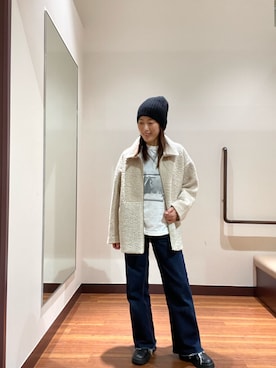 「URBAN RESEARCH」｜「アイテム（ジャケット/アウター）」を使った、itsk1215さん（レディース・154cm）の冬コーディネート