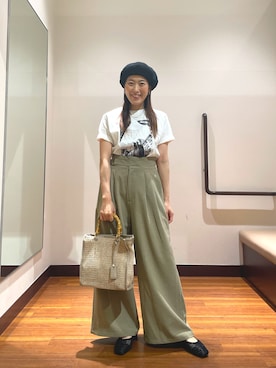 「ITEMS URBANRESEARCH（アイテムズ アーバンリサーチ）のアイテム」を使った、shokoさん（レディース・154cm）の春コーディネート