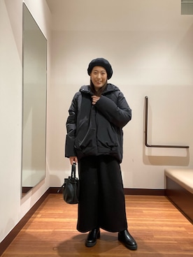 「アイテム（ダウンジャケット/コート）」を使った、itsk1215さん（レディース・154cm）の秋コーディネート