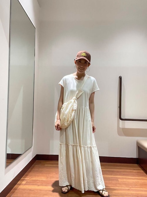 セール】ピグメントティアードワンピース（ワンピース）｜ITEMS