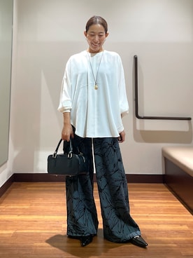 「ITEMS URBANRESEARCH（アイテムズ アーバンリサーチ）のアイテム」を使った、shokoさん（レディース・154cm）の秋コーディネート