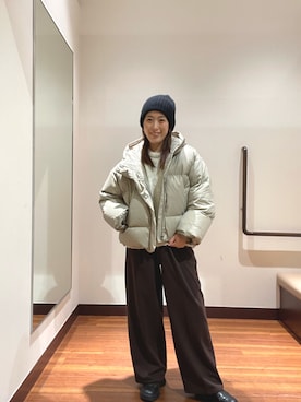 「ITEMS URBANRESEARCH（アイテムズ アーバンリサーチ）のアイテム」を使った、itsk1215さん（レディース・154cm）の冬コーディネート