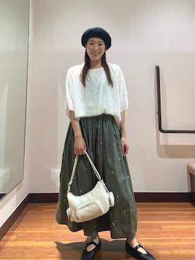 「ITEMS URBANRESEARCH（アイテムズ アーバンリサーチ）のアイテム」を使った、shokoさん（レディース・154cm）の春コーディネート
