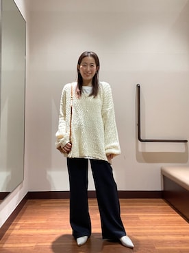 「URBAN RESEARCH Sonny Label（アーバンリサーチサニーレーベル）のアイテム（バッグ）」を使った、shokoさん（レディース・154cm）の春コーディネート