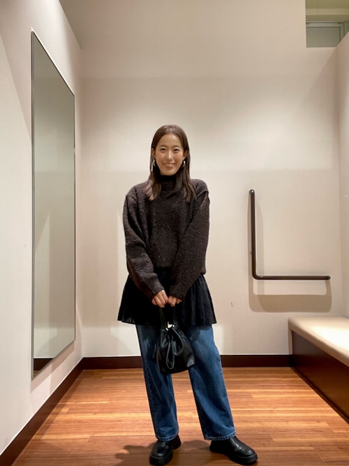 セール】シャーベットカラーハイネックニット（ニット/セーター