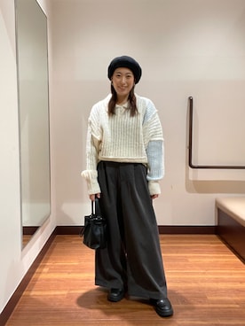 「イエベ春」｜itsk1215さん（レディース・154cm）の秋コーディネート