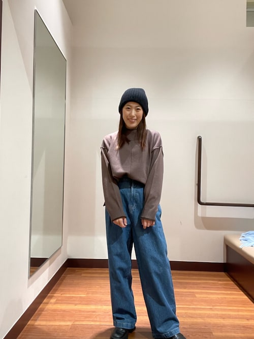 セール】ウエストタックデニムパンツ（デニムパンツ）｜ITEMS