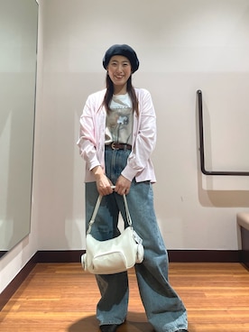 「URBAN RESEARCH Sonny Label（アーバンリサーチサニーレーベル）のアイテム（シューズ）」を使った、shokoさん（レディース・154cm）の春コーディネート