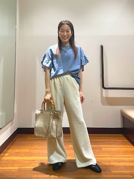 「アイテム（アクセサリー）」を使った、shokoさん（レディース・154cm）の春コーディネート