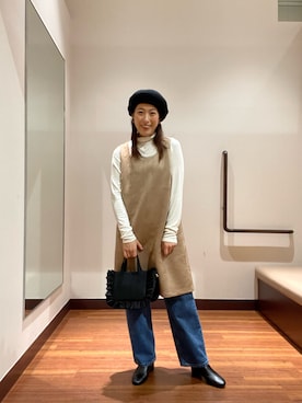 「URBAN RESEARCH（アーバンリサーチ）のアイテム（ワンピース/ドレス）」を使った、itsk1215さん（レディース・154cm）の秋コーディネート