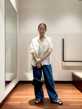 「RODE SKO（ロデスコ）のアイテム（サンダル）」を使った、itsk1215さん（レディース・154cm）の夏コーディネート