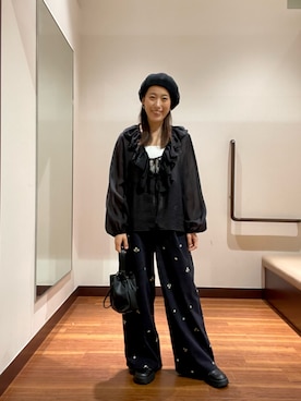 「F by ROSSO（エフバイロッソ）のアイテム」を使った、itsk1215さん（レディース・154cm）の秋コーディネート