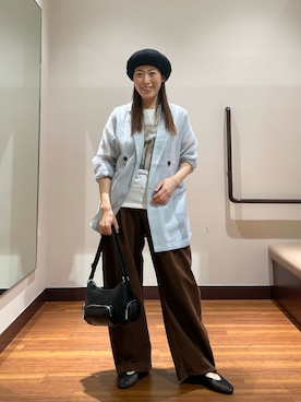 「URBAN RESEARCH Sonny Label（アーバンリサーチサニーレーベル）のアイテム」を使った、shokoさん（レディース・154cm）の春コーディネート