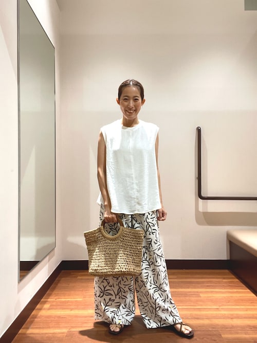 ACEANDRARE ノースリーブトップ MARINE LINE ノースリーブトップス – ACEANDRARE