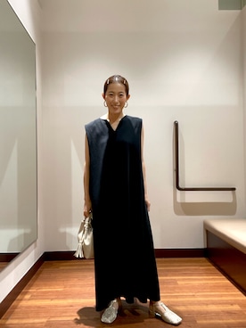 「SENSE OF PLACE by URBAN RESEARCH（センスオブプレイスバイアーバンリサーチ）のアイテム（サンダル）」を使った、itsk1215さん（レディース・154cm）の夏コーディネート