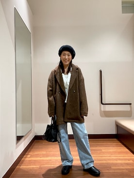 「F by ROSSO（エフバイロッソ）のアイテム」を使った、itsk1215さん（レディース・154cm）の秋コーディネート