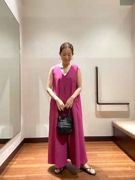 「RODE SKO（ロデスコ）のアイテム（サンダル）」を使った、itsk1215さん（レディース・154cm）の夏コーディネート