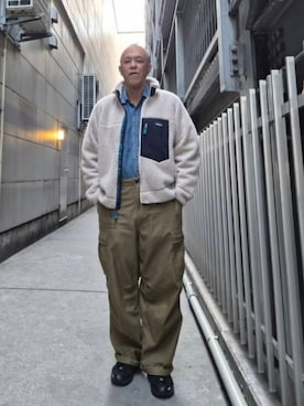 「アイテム（ジャケット/アウター）」を使った、すさのさんさん（メンズ・182cm・60代）の秋コーディネート