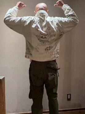 「アイテム（ジャケット/アウター）」を使った、すさのさんさん（メンズ・182cm・60代）の冬コーディネート