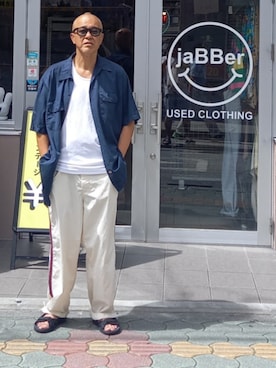 「アイテム（パンツ）」を使った、すさのさんさん（メンズ・182cm・50代）の秋コーディネート