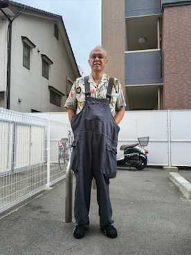 「Y-3(ワイスリー)のアイテム」を使った、すさのさんさん(メンズ・182cm)の秋コーディネート