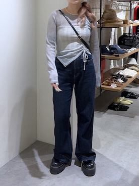 momoさん（レディース・153cm）の春コーディネート