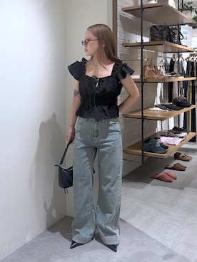 「FREE'S MART（フリーズマート）のアイテム」を使った、momoさん（レディース・153cm）の秋コーディネート