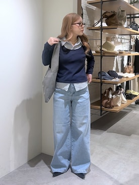momoさん（レディース・153cm）の春コーディネート