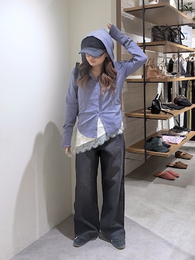 momoさん（レディース・153cm）の夏コーディネート
