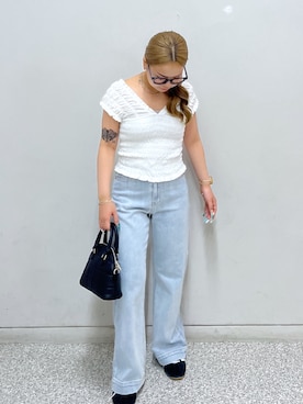 momokoさん（レディース・153cm）の夏コーディネート