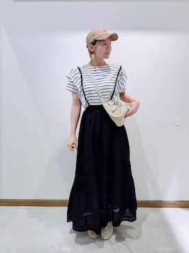 のみ子さん(レディース・154cm)の夏コーディネート