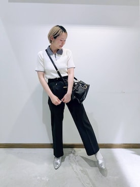 のみ子さん（レディース・154cm）の夏コーディネート