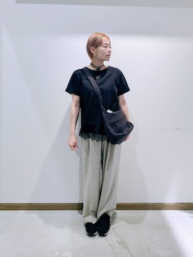 のみ子さん(レディース・154cm)の夏コーディネート