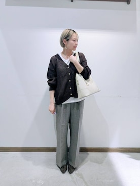 のみ子さん(レディース・154cm)の春コーディネート