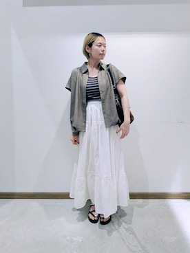 のみ子さん(レディース・154cm)の夏コーディネート