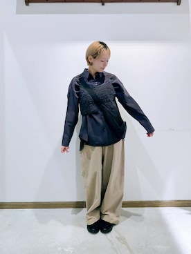 のみ子さん(レディース・154cm)の秋コーディネート