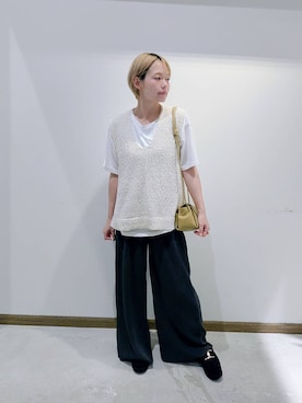 のみ子さん（レディース・154cm）の秋コーディネート