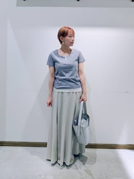 のみ子さん（レディース・154cm）の夏コーディネート