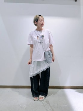 のみ子さん(レディース・154cm)の春コーディネート