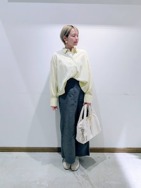 のみ子さん（レディース・154cm）の春コーディネート