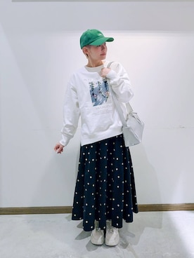 のみ子さん（レディース・154cm）の春コーディネート