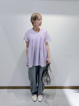 のみ子さん（レディース・154cm）の秋コーディネート