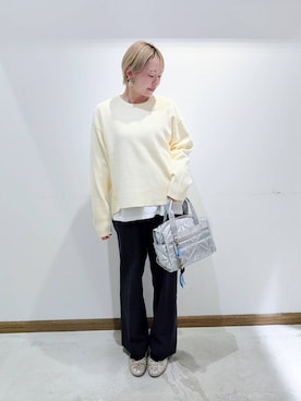 のみ子さん(レディース・154cm)の冬コーディネート