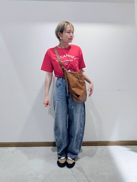 のみ子さん（レディース・154cm）の春コーディネート